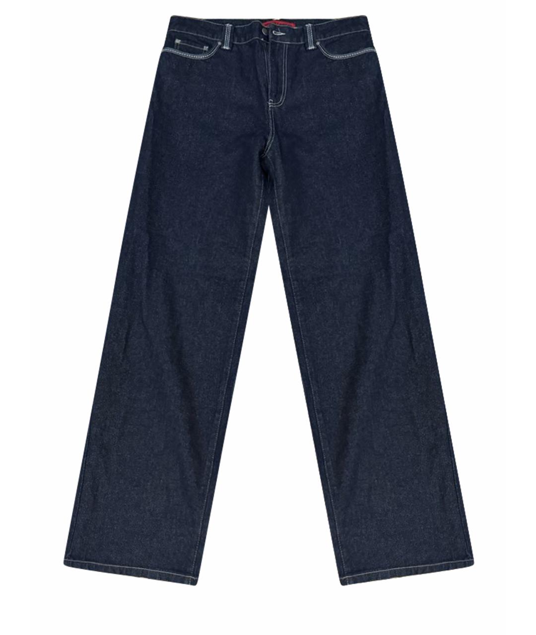 JADED LONDON Темно-синие хлопковые повседневные брюки, фото 1