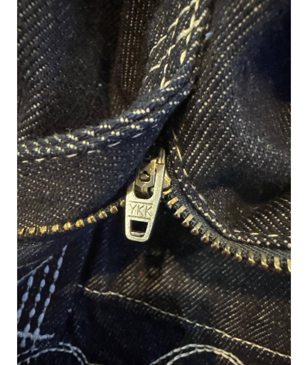 JADED LONDON Темно-синие хлопковые повседневные брюки, фото 6