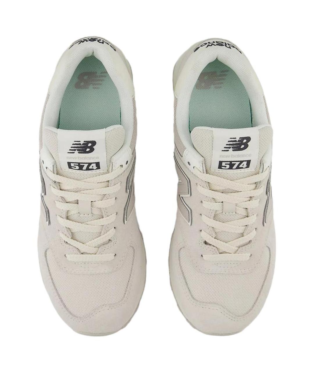 NEW BALANCE Бежевые кроссовки, фото 4