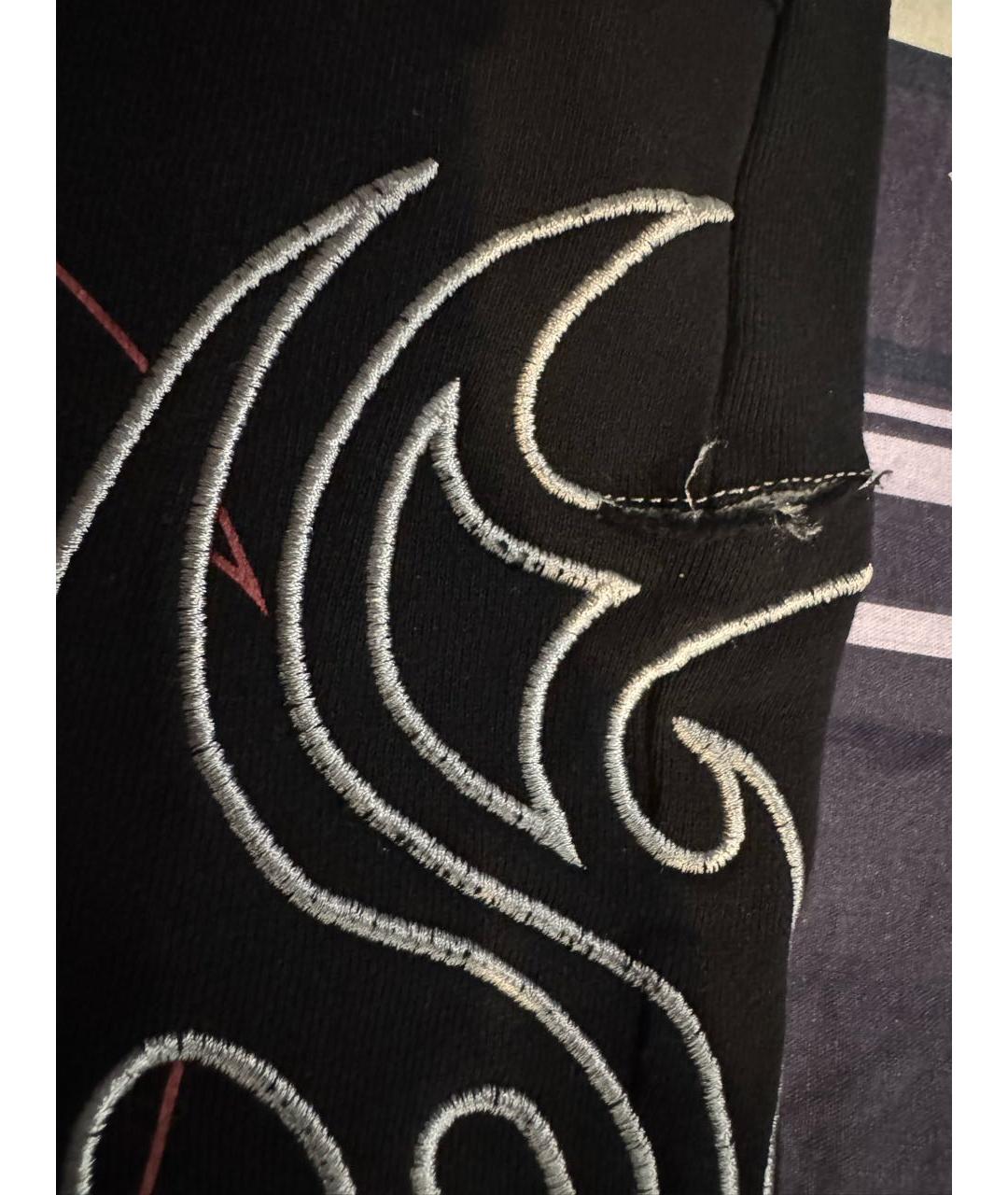 JADED LONDON Черные хлопковые повседневные брюки, фото 2