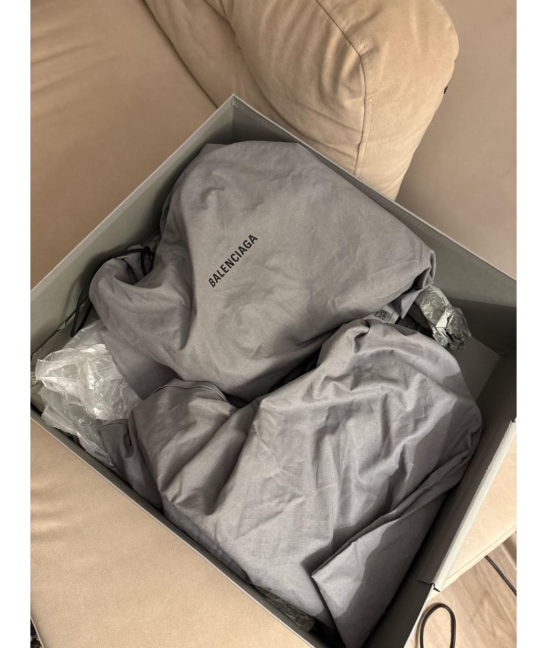 BALENCIAGA Хаки резиновые высокие ботинки, фото 4