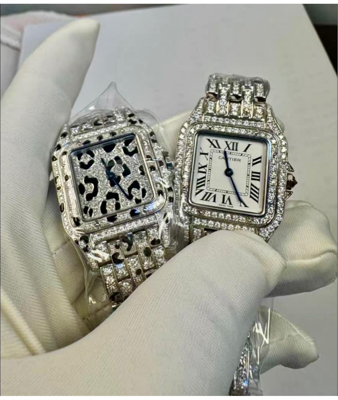 CARTIER Серебряные металлические часы, фото 5