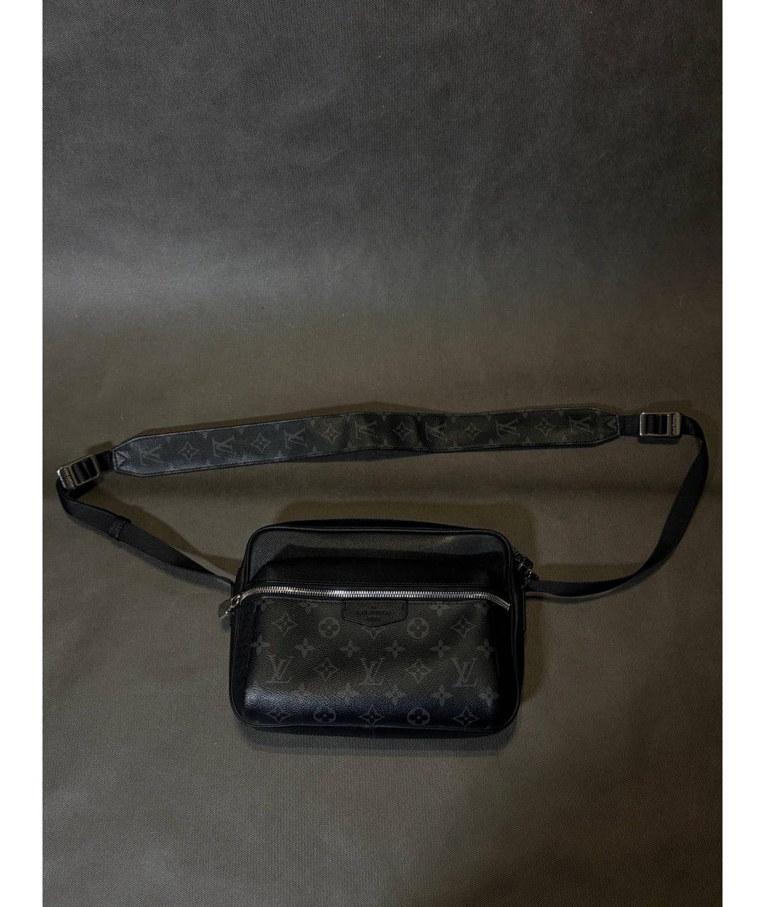 LOUIS VUITTON Черная сумка на плечо, фото 3