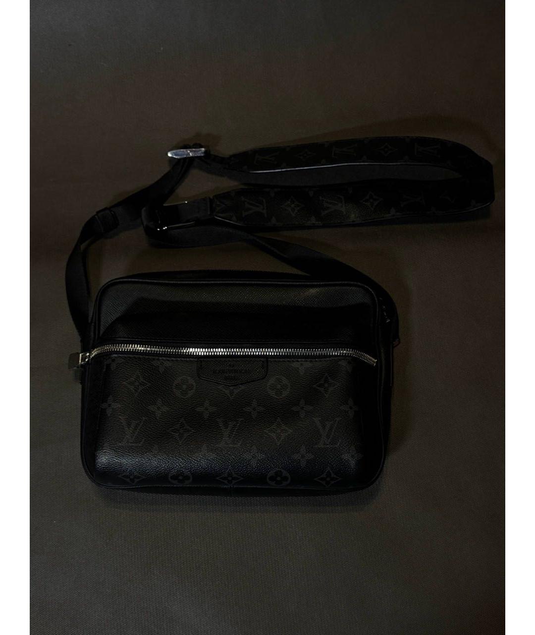 LOUIS VUITTON Черная сумка на плечо, фото 2