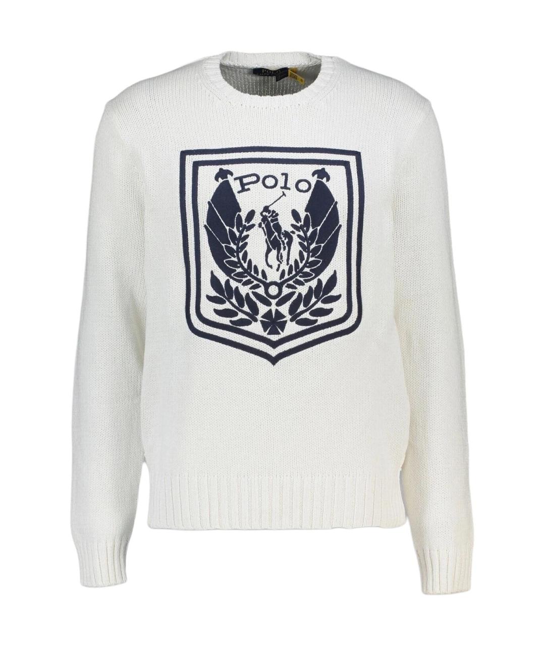 POLO RALPH LAUREN Белый джемпер / свитер, фото 1