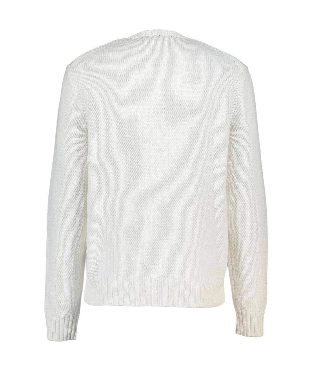 POLO RALPH LAUREN Белый джемпер / свитер, фото 2