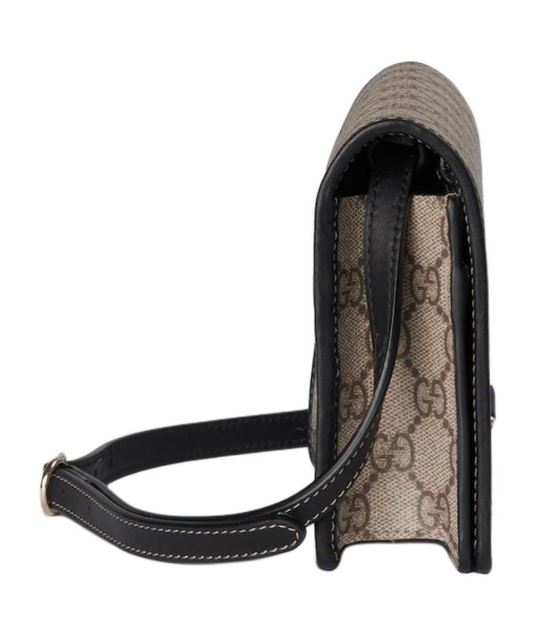 GUCCI Коричневая сумка через плечо, фото 3