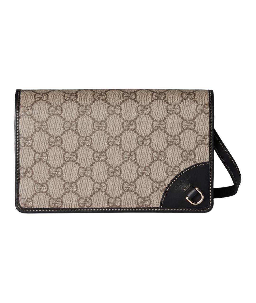 GUCCI Коричневая сумка через плечо, фото 1