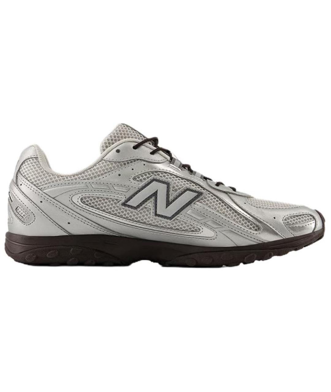 NEW BALANCE Серебряные кроссовки, фото 1