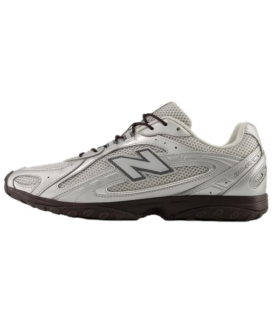 NEW BALANCE Серебряные кроссовки, фото 2