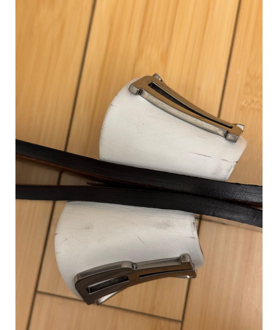 CHRISTIAN DIOR Белые кожаные шлепанцы, фото 5