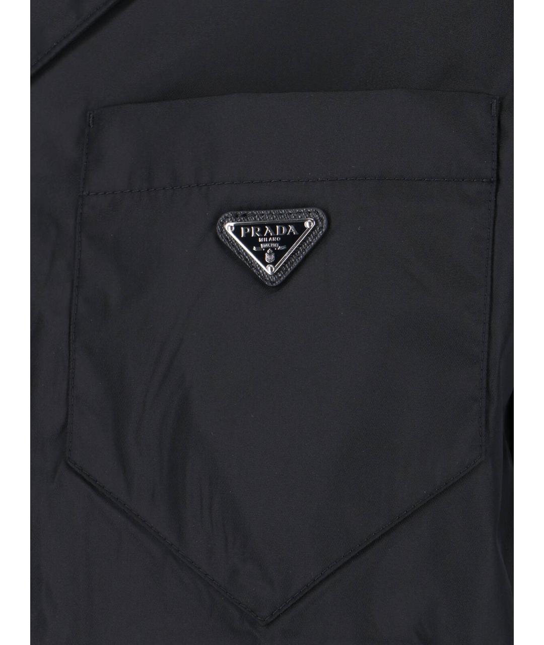 PRADA Черная кэжуал рубашка, фото 3