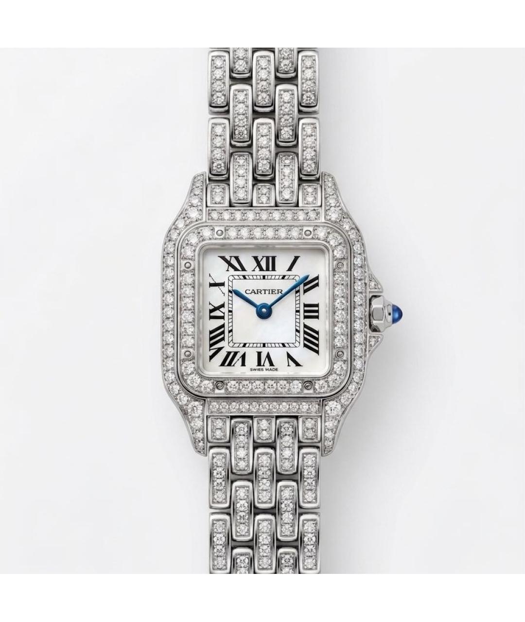 CARTIER Серебряные металлические часы, фото 6