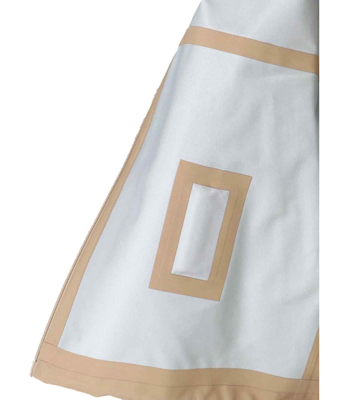 MIU MIU Бежевая полиэстеровая куртка, фото 5