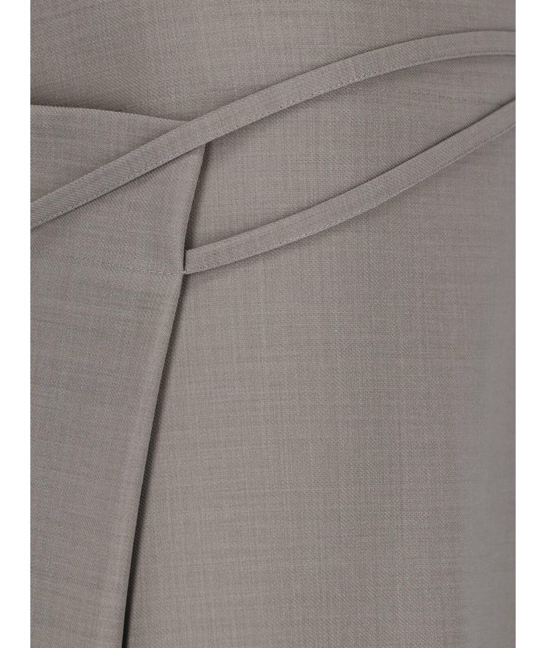 CALVIN KLEIN Серая юбка миди, фото 5