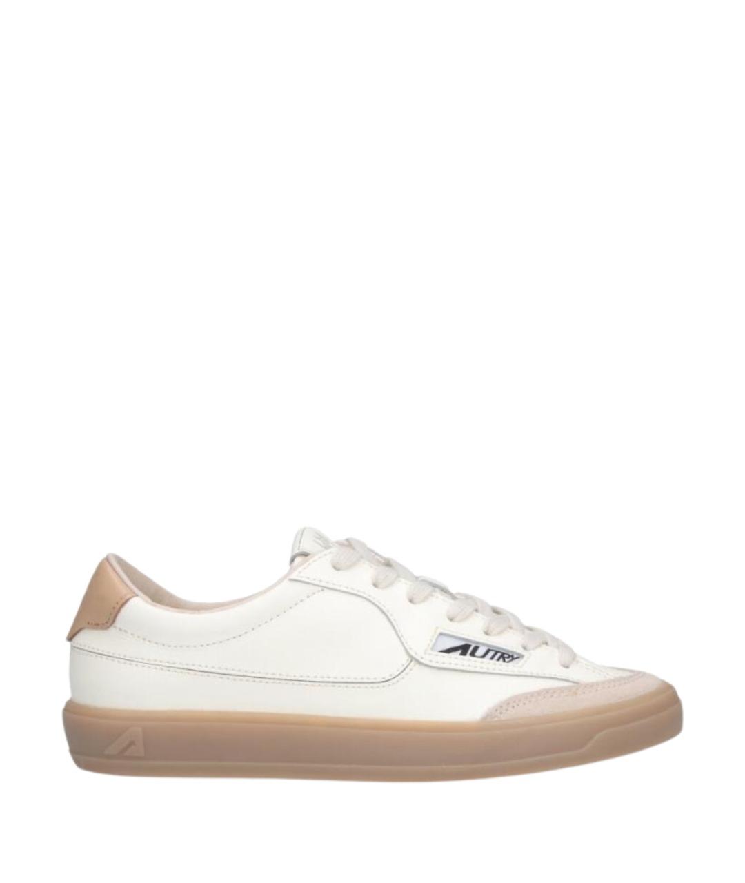 AUTRY Белые кожаные кеды, фото 1