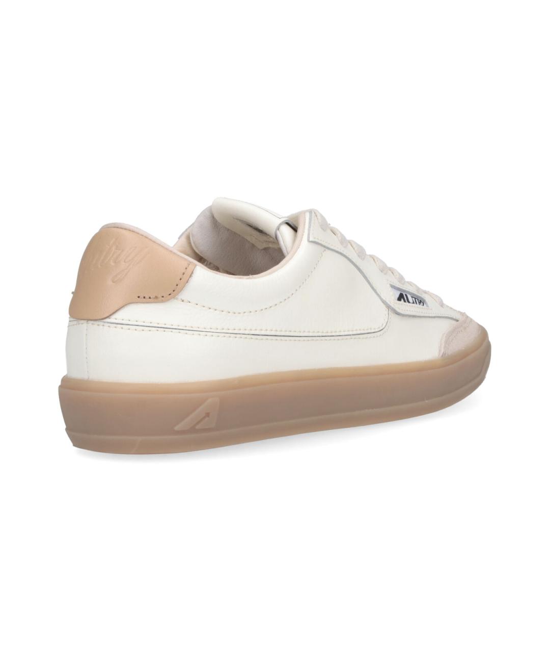 AUTRY Белые кожаные кеды, фото 4