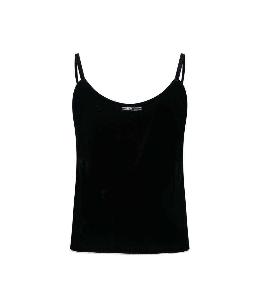 PRADA Черная майка, фото 1