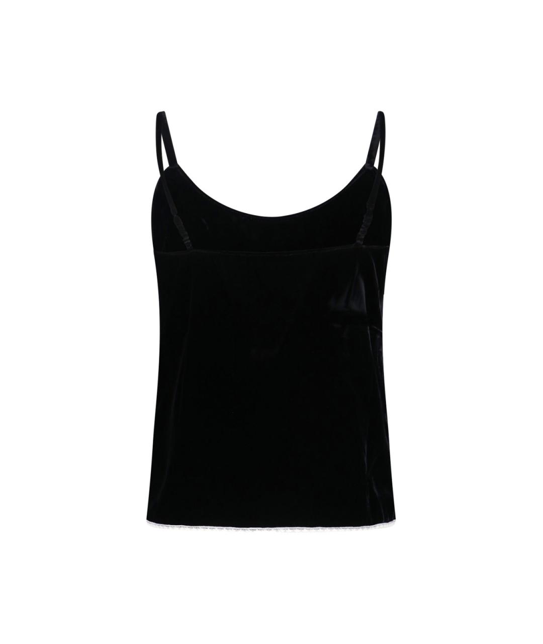 PRADA Черная майка, фото 2