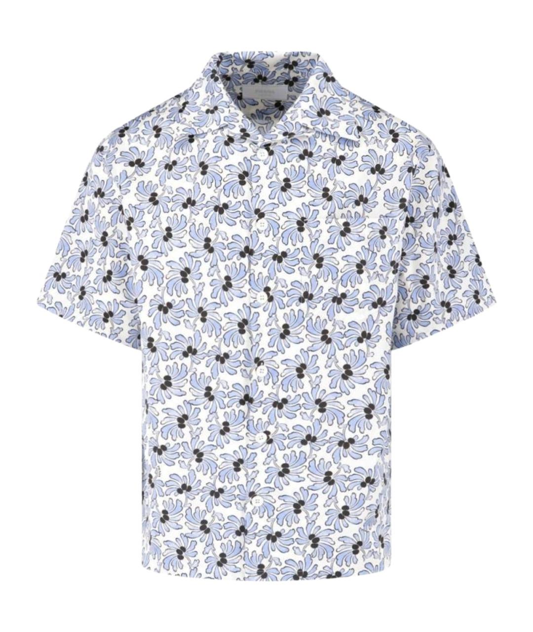 PRADA Мульти хлопковая кэжуал рубашка, фото 1