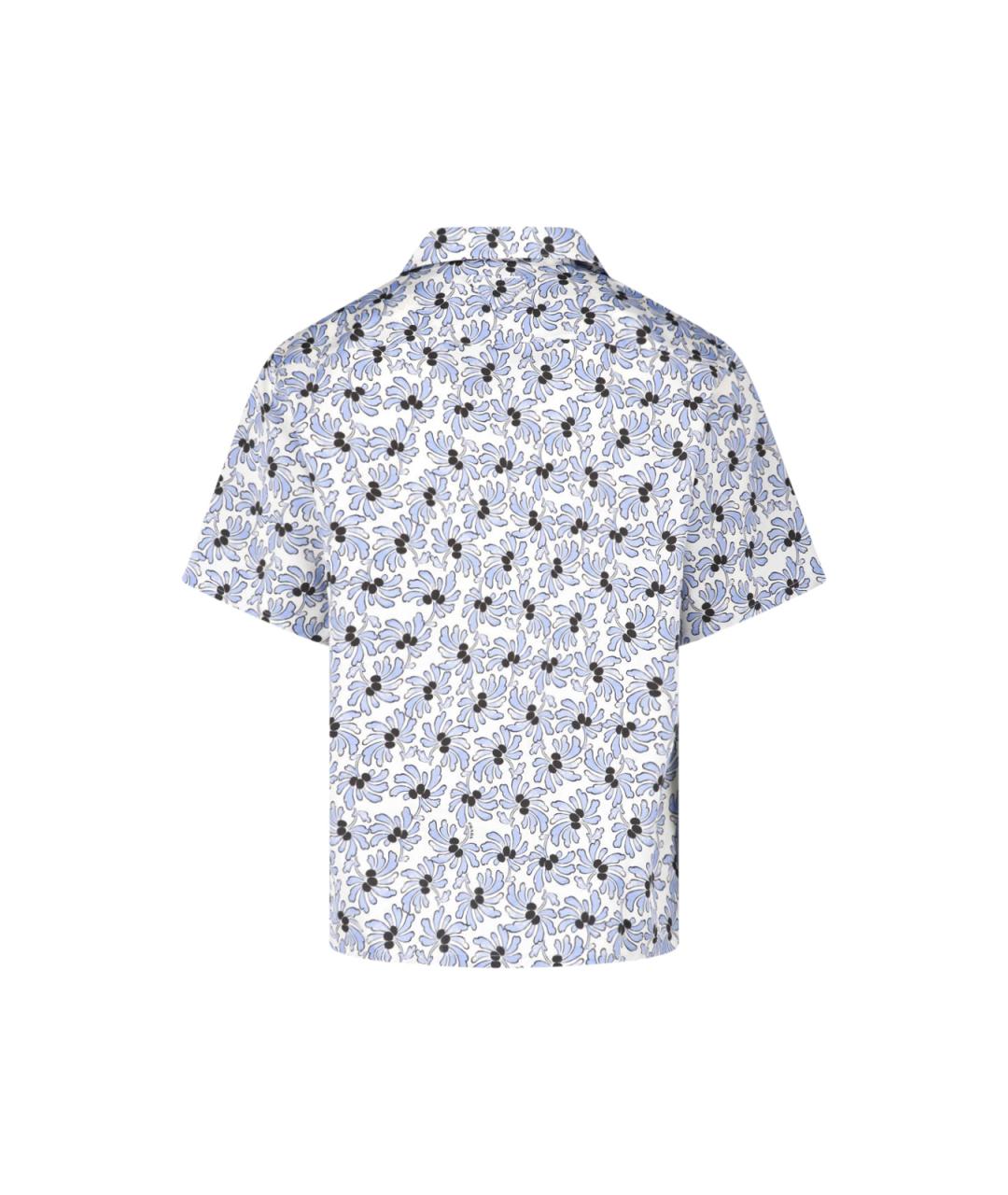 PRADA Мульти хлопковая кэжуал рубашка, фото 2