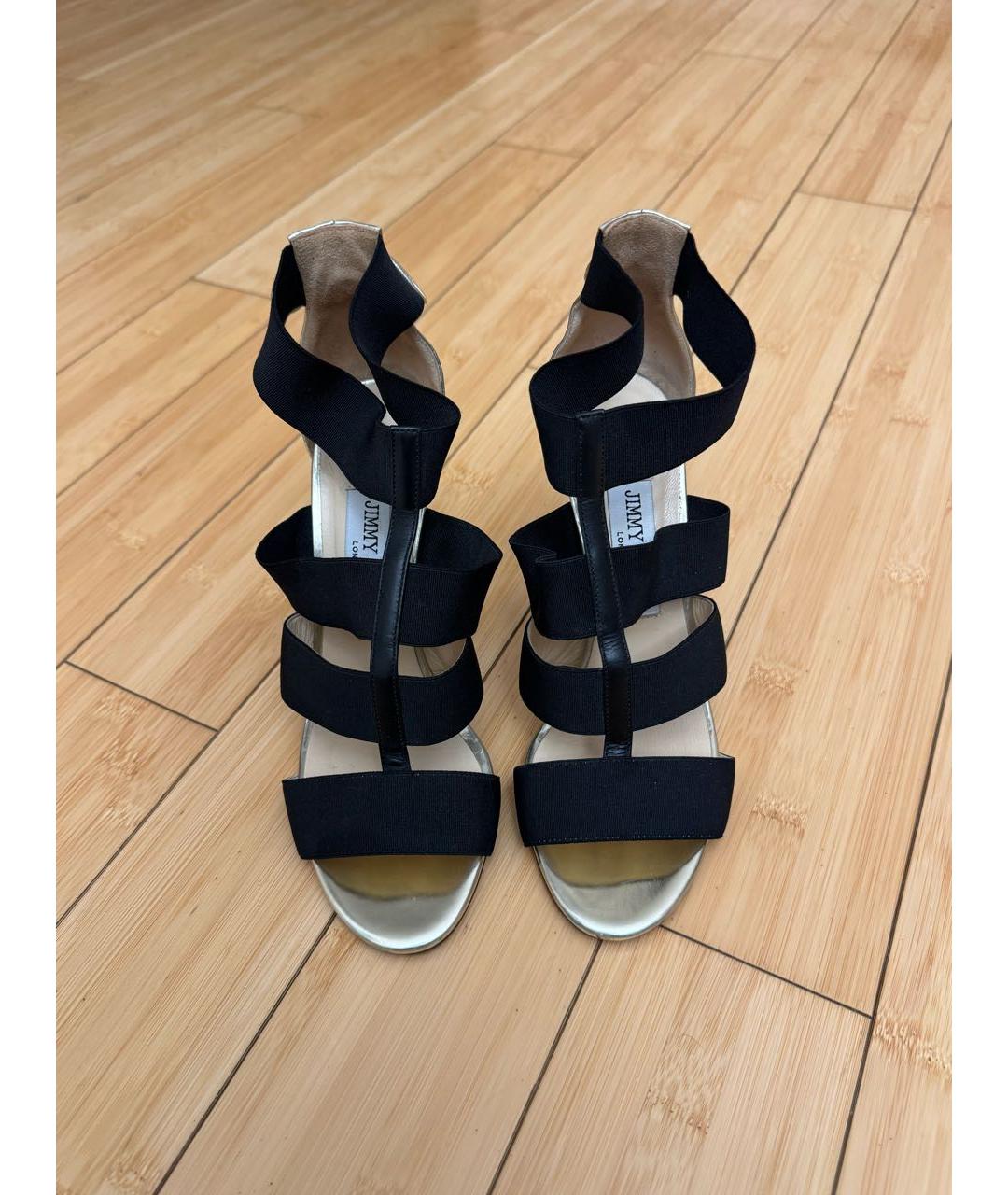 JIMMY CHOO Черные босоножки, фото 2