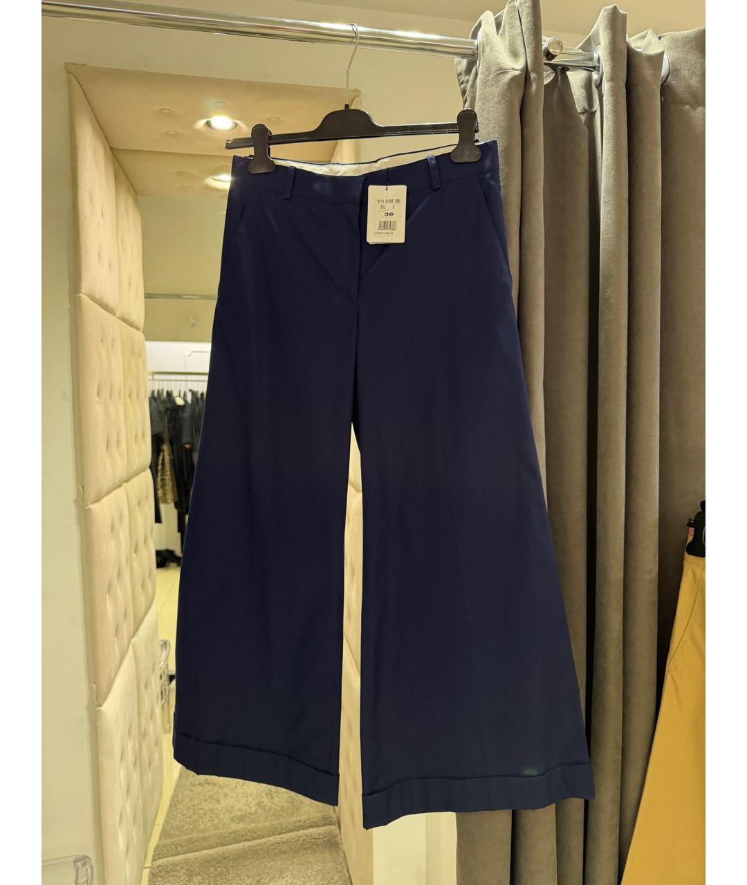 CELINE Синие хлопковые кюлоты, фото 7