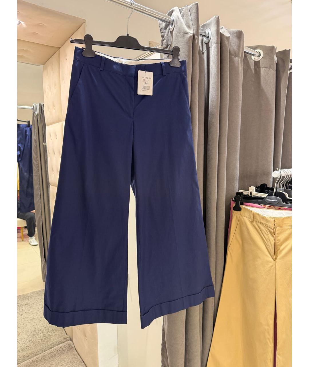 CELINE Синие хлопковые кюлоты, фото 2