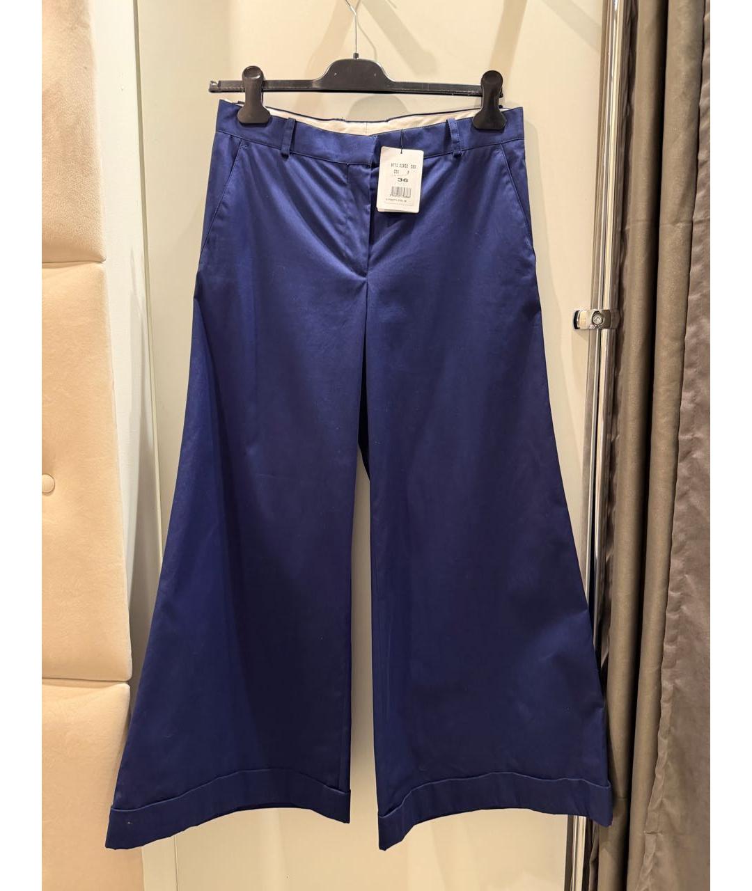 CELINE Синие хлопковые кюлоты, фото 4
