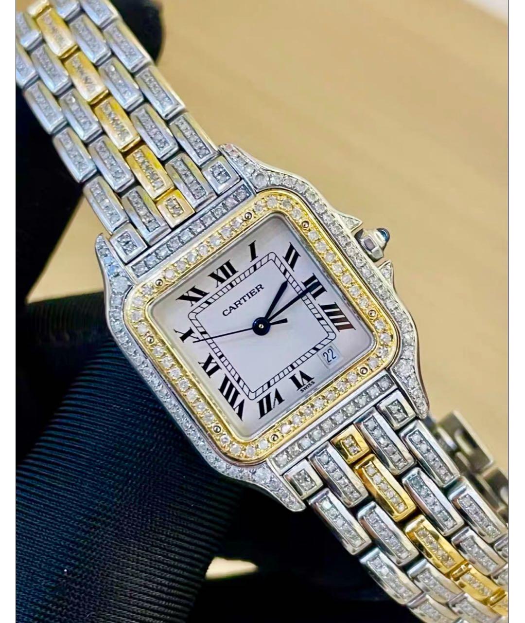 CARTIER Мульти часы из желтого золота, фото 3