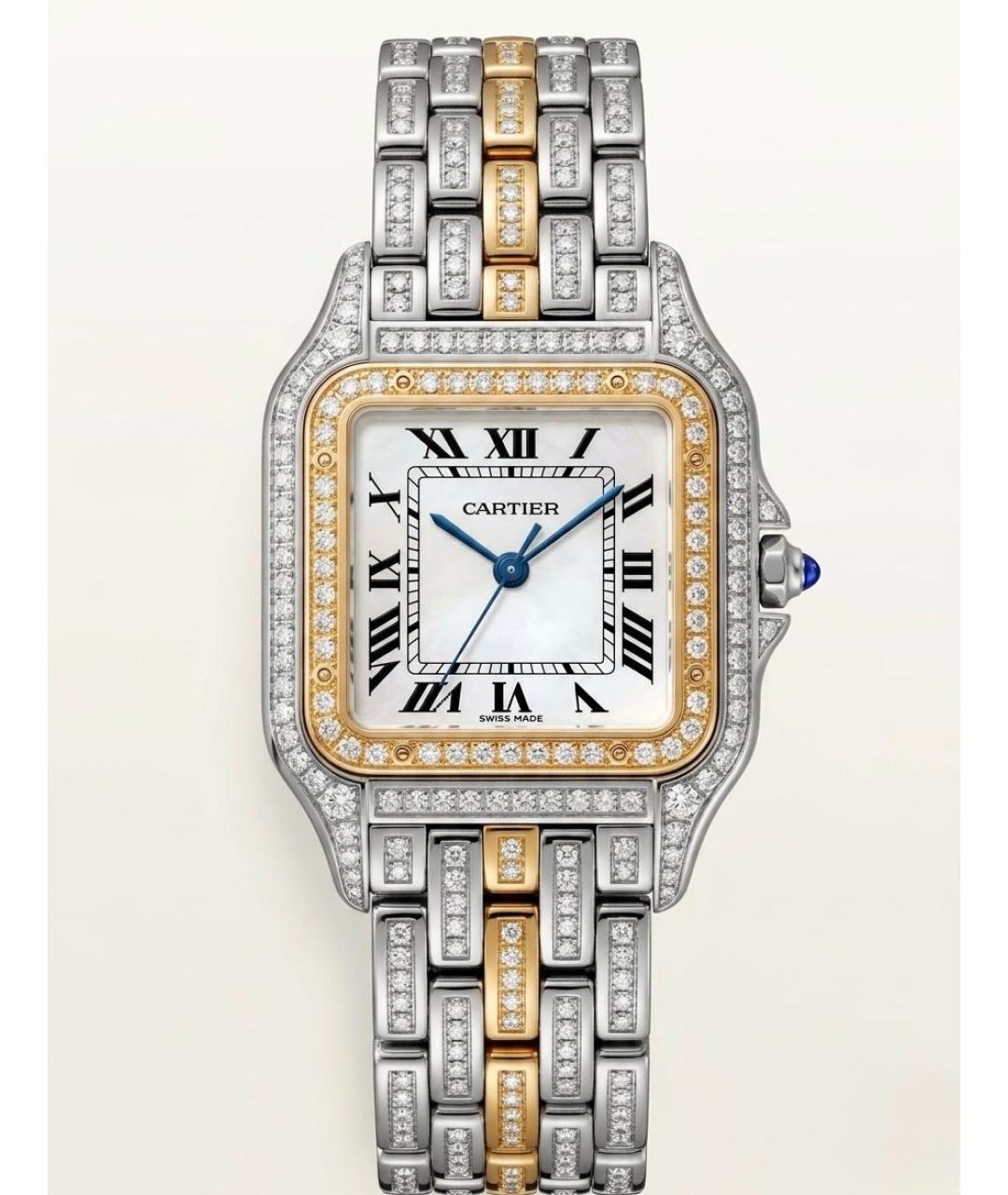 CARTIER Мульти часы из желтого золота, фото 7