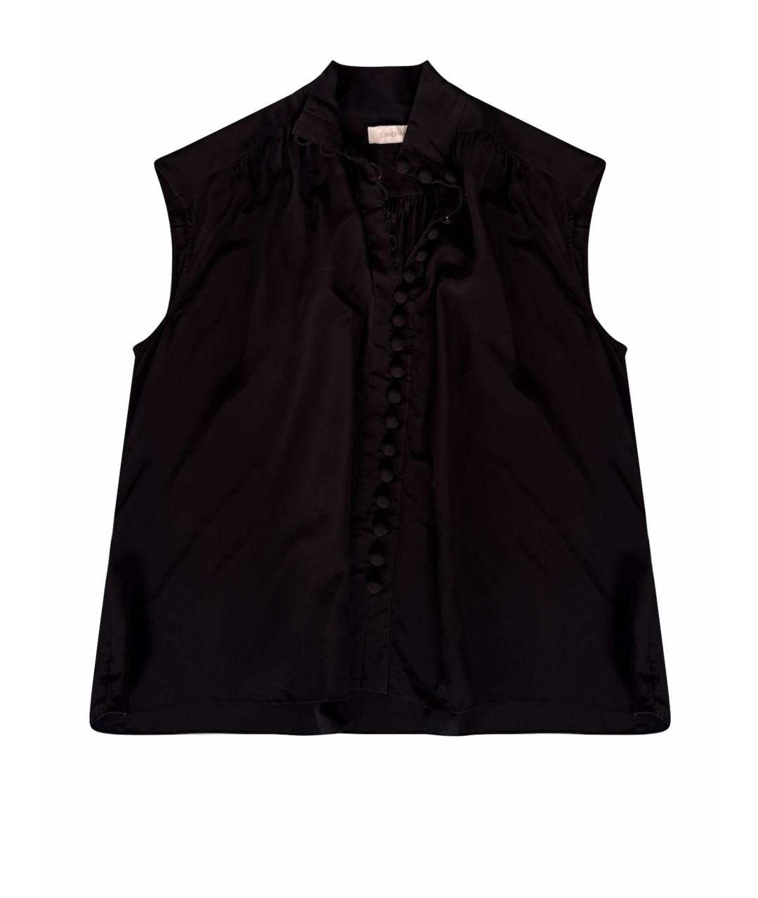 ZIMMERMANN Черная шелковая блузы, фото 1