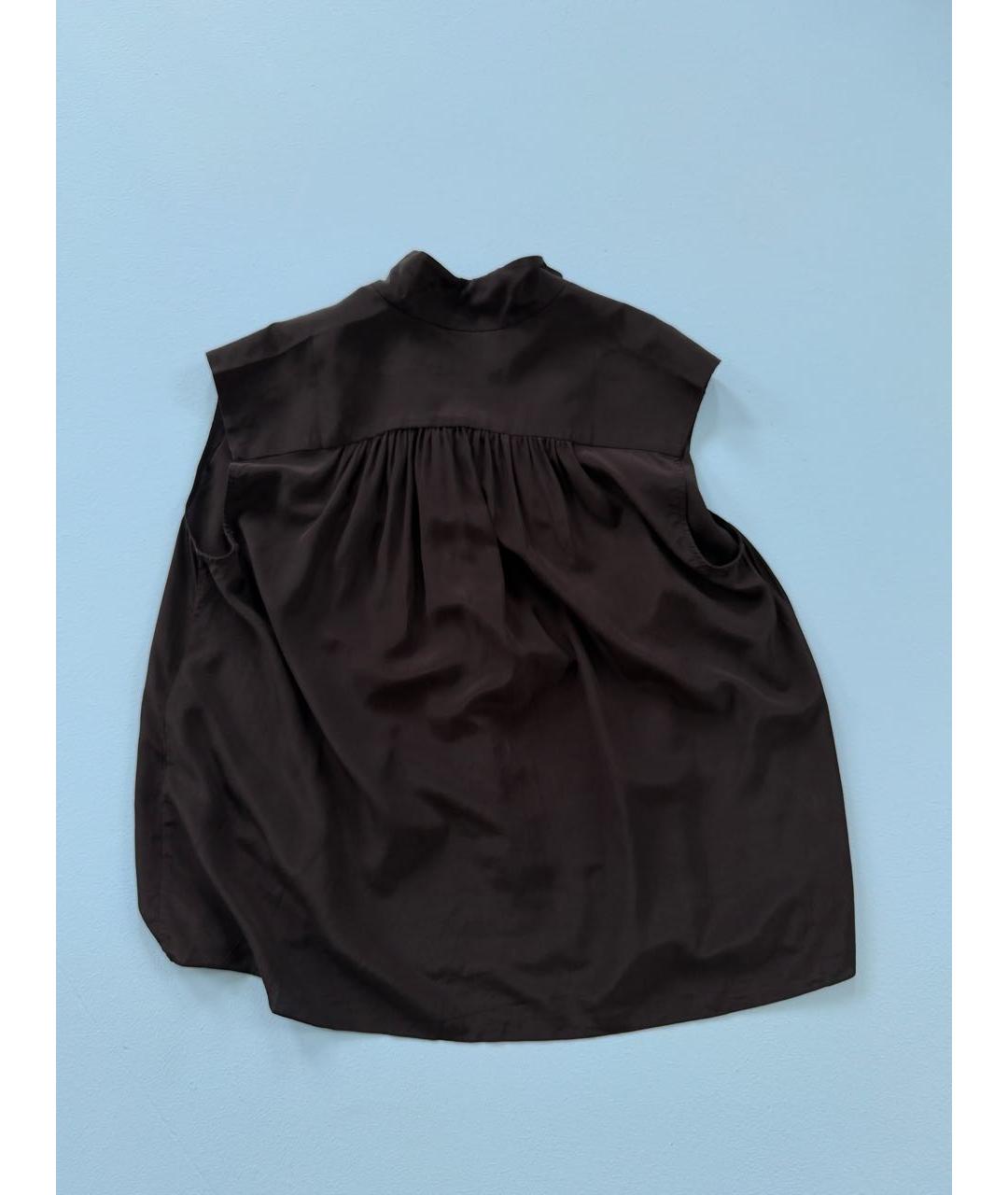 ZIMMERMANN Черная шелковая блузы, фото 2