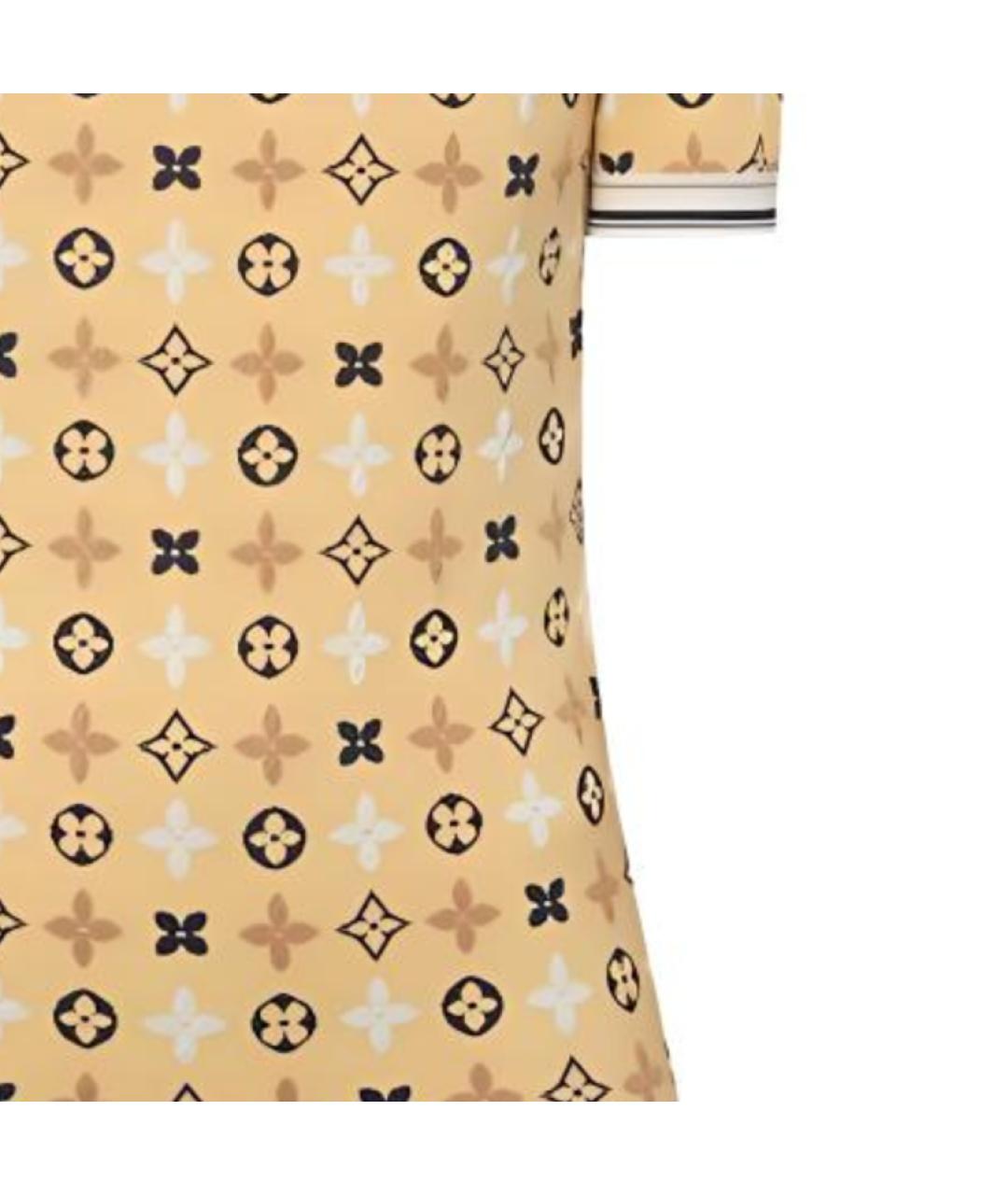 LOUIS VUITTON Желтый джемпер / свитер, фото 4