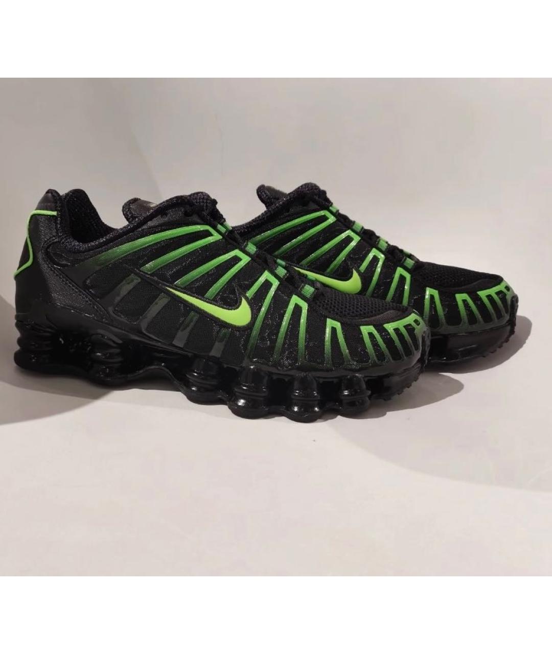 NIKE Черные низкие кроссовки / кеды, фото 2