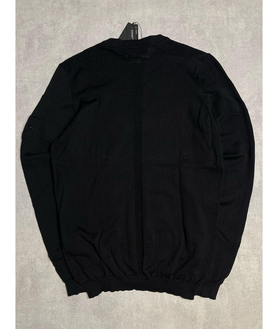 STONE ISLAND SHADOW PROJECT Черный хлопковый джемпер / свитер, фото 4