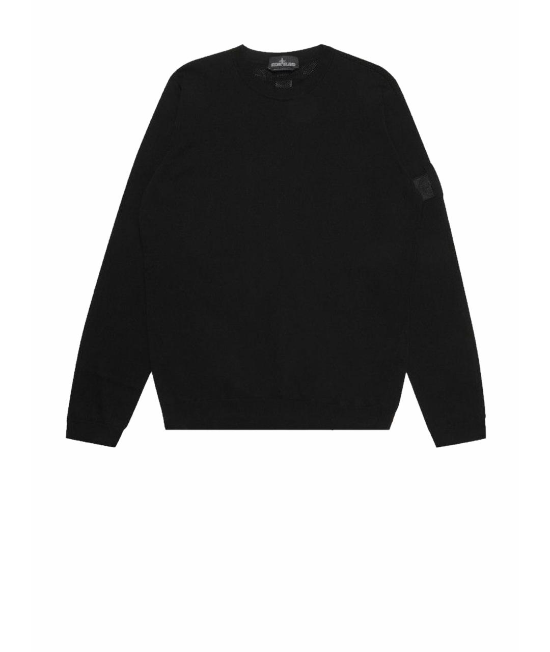 STONE ISLAND SHADOW PROJECT Черный хлопковый джемпер / свитер, фото 1