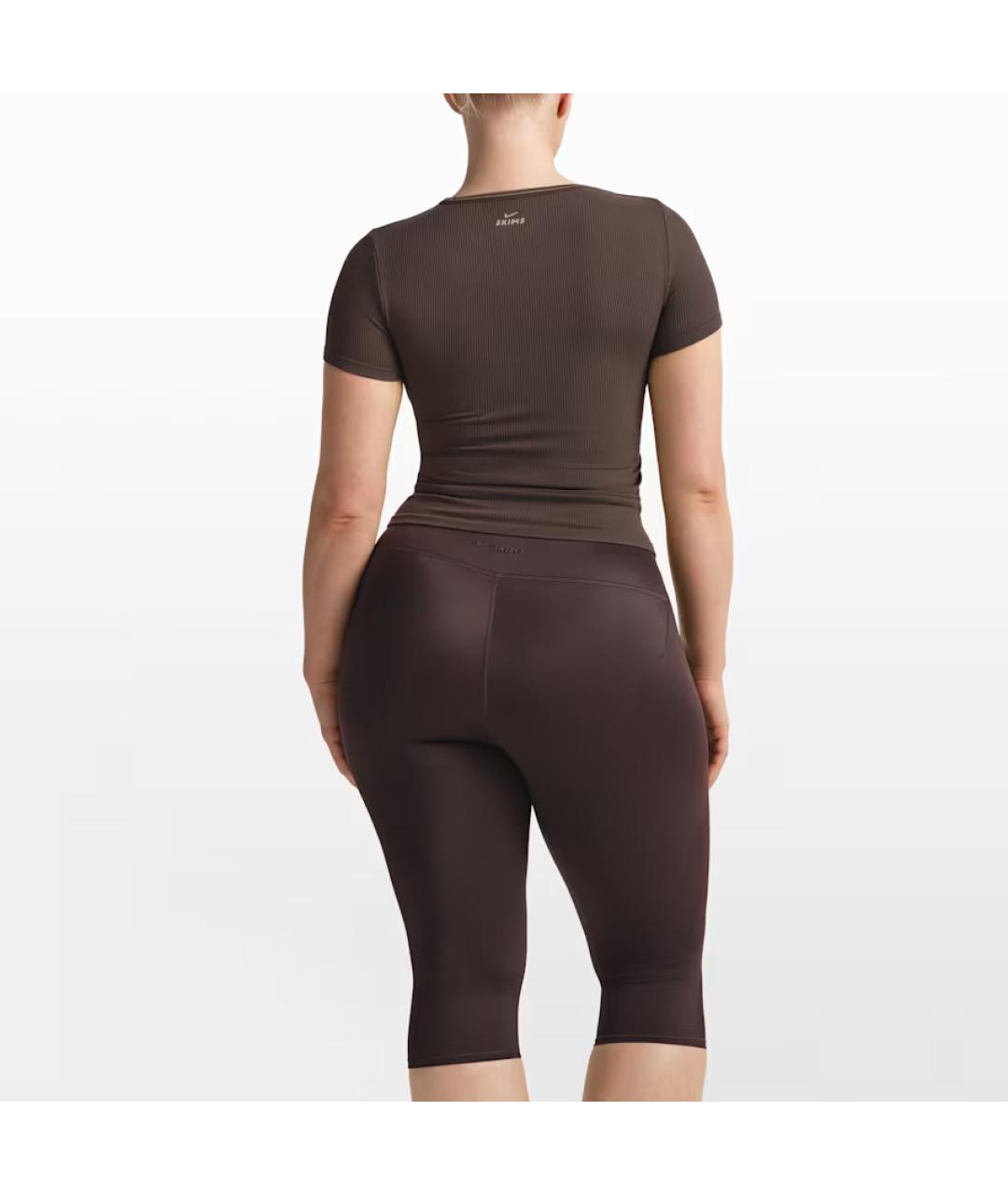 NIKE Коричневая футболка, фото 3