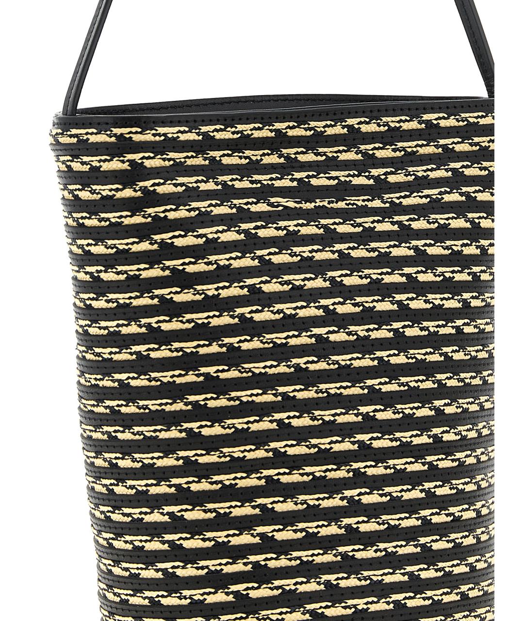 THE ROW Черная кожаная сумка тоут, фото 2