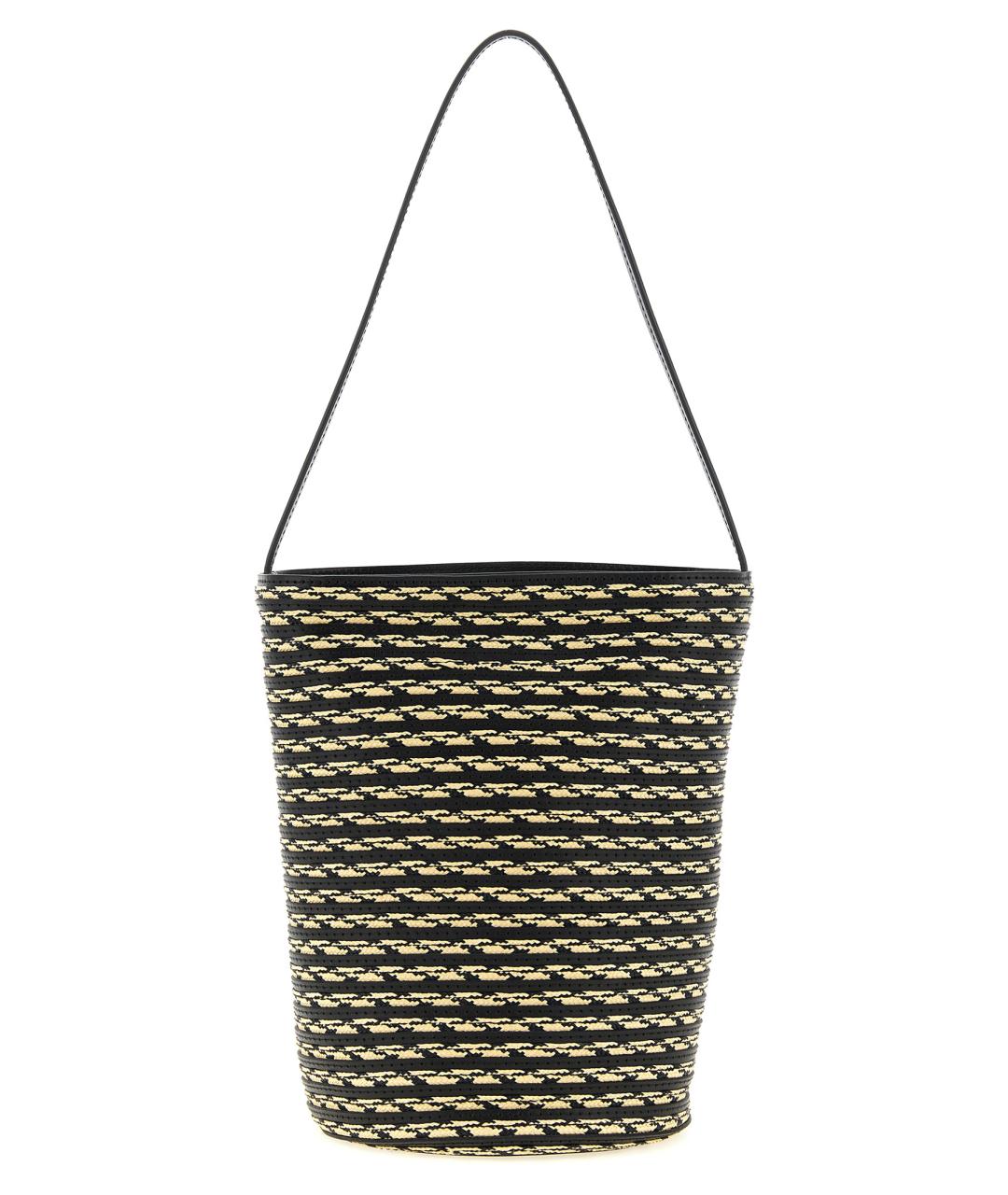 THE ROW Черная кожаная сумка тоут, фото 1