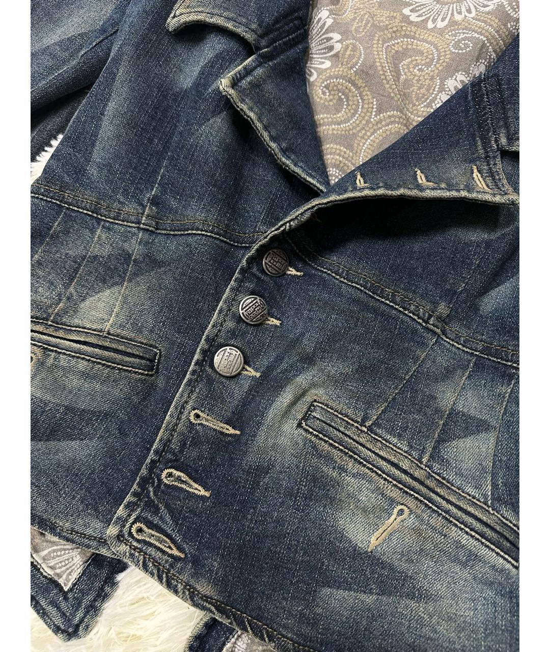 DIESEL Темно-синий жакет/пиджак, фото 5