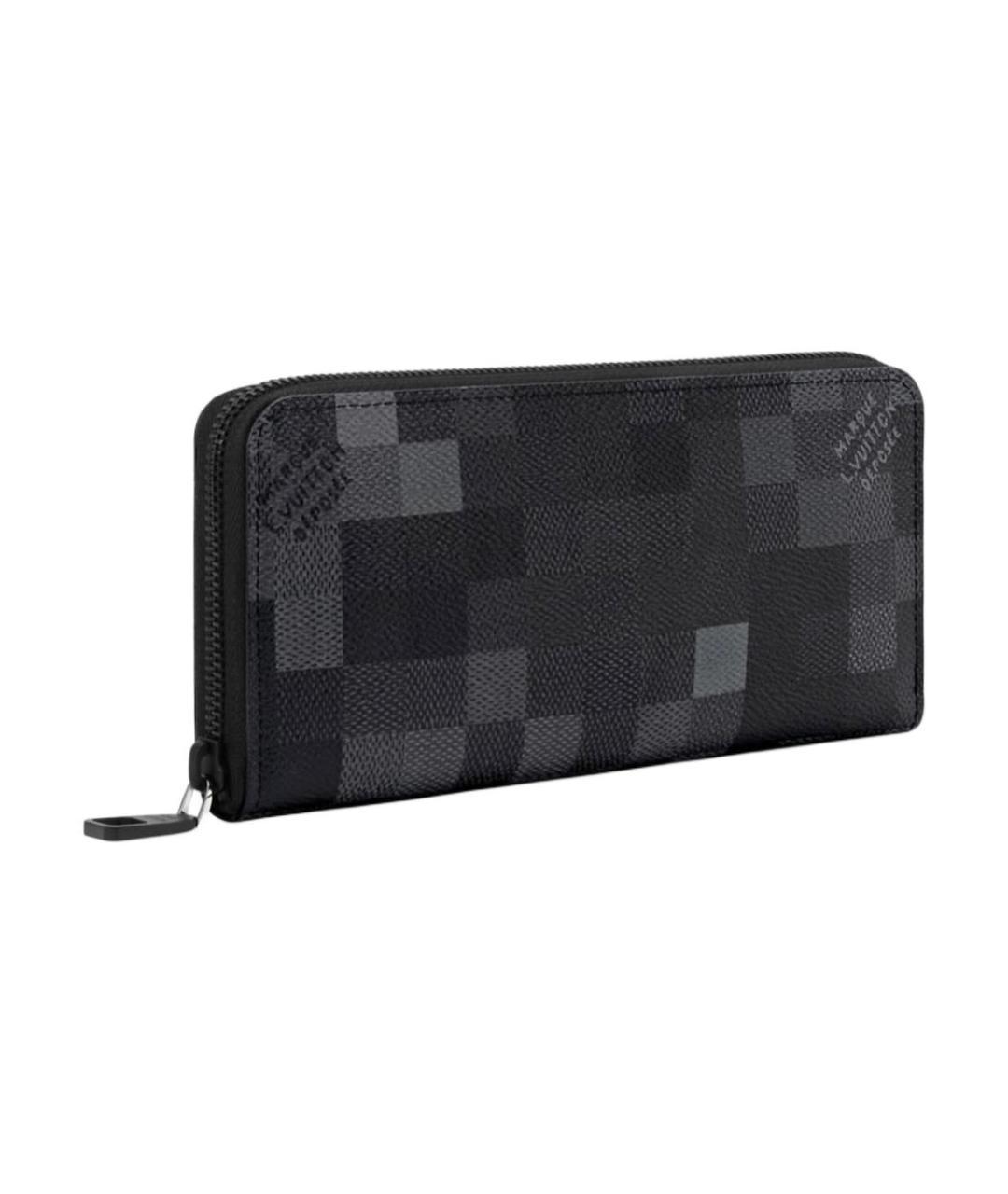LOUIS VUITTON Черный кошелек, фото 2