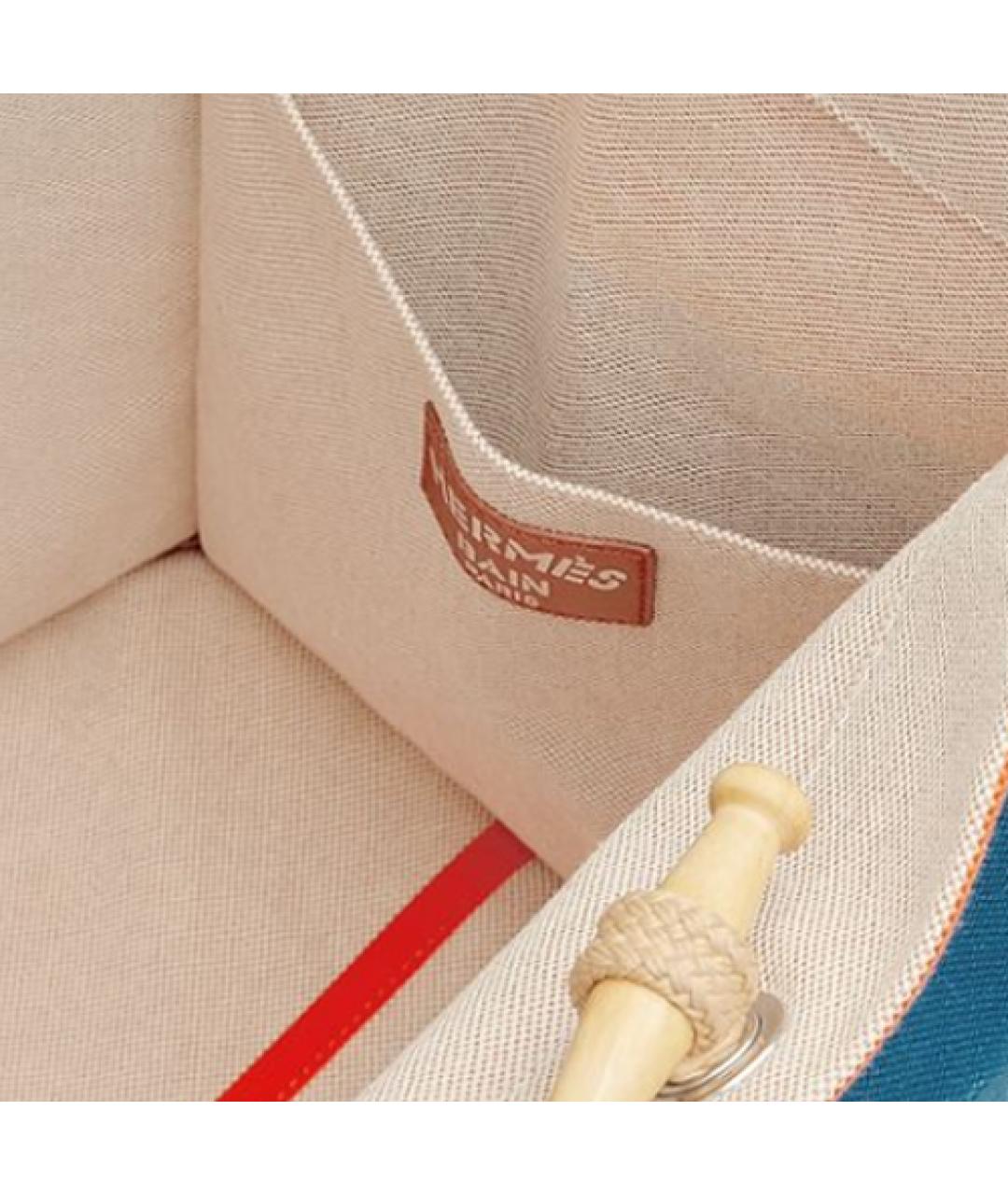 HERMES Бежевая сумка через плечо, фото 4