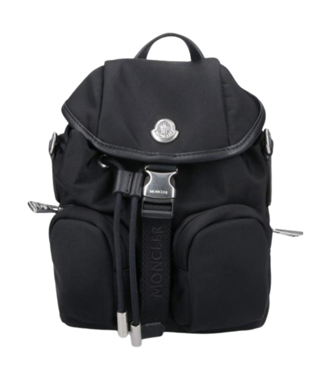 MONCLER Черный тканевый рюкзак, фото 1