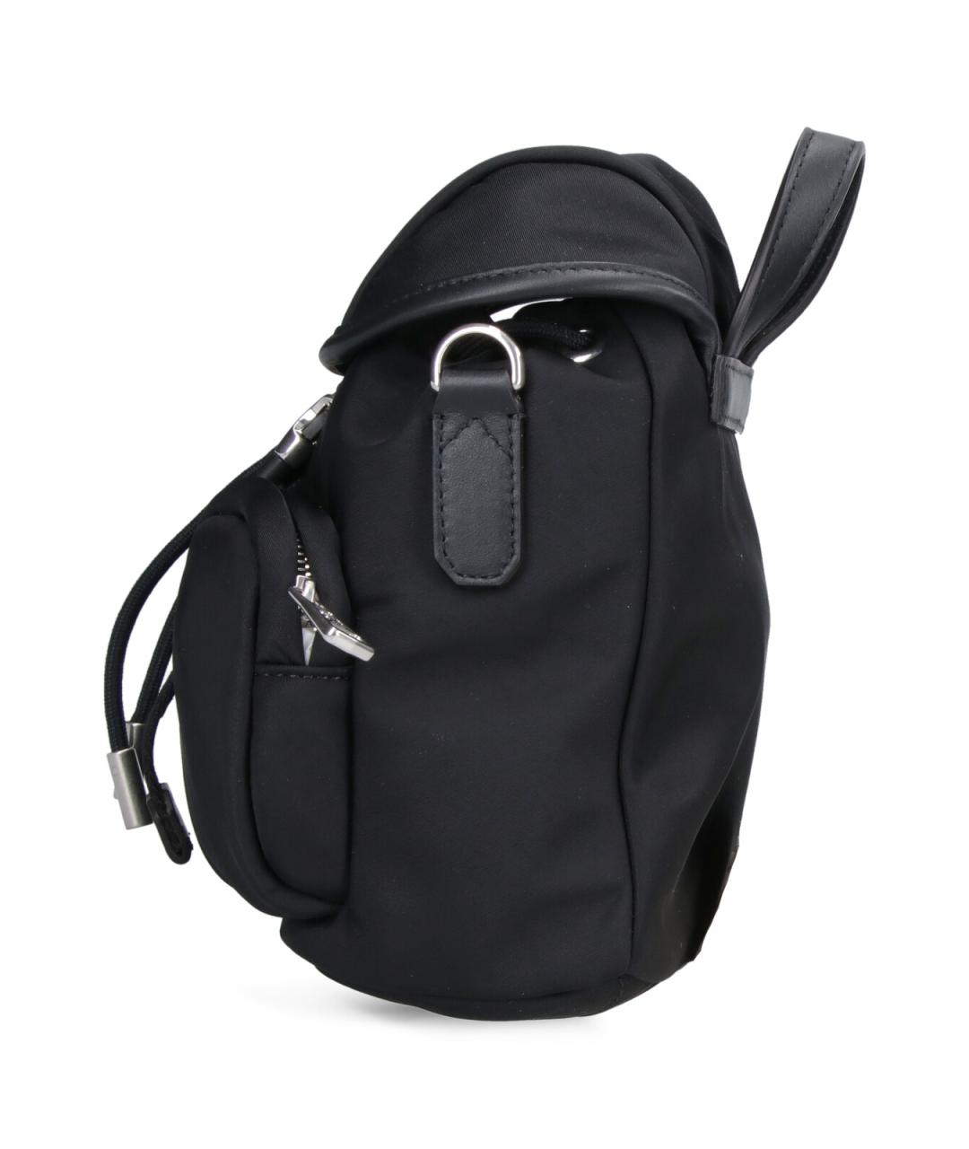 MONCLER Черный тканевый рюкзак, фото 5