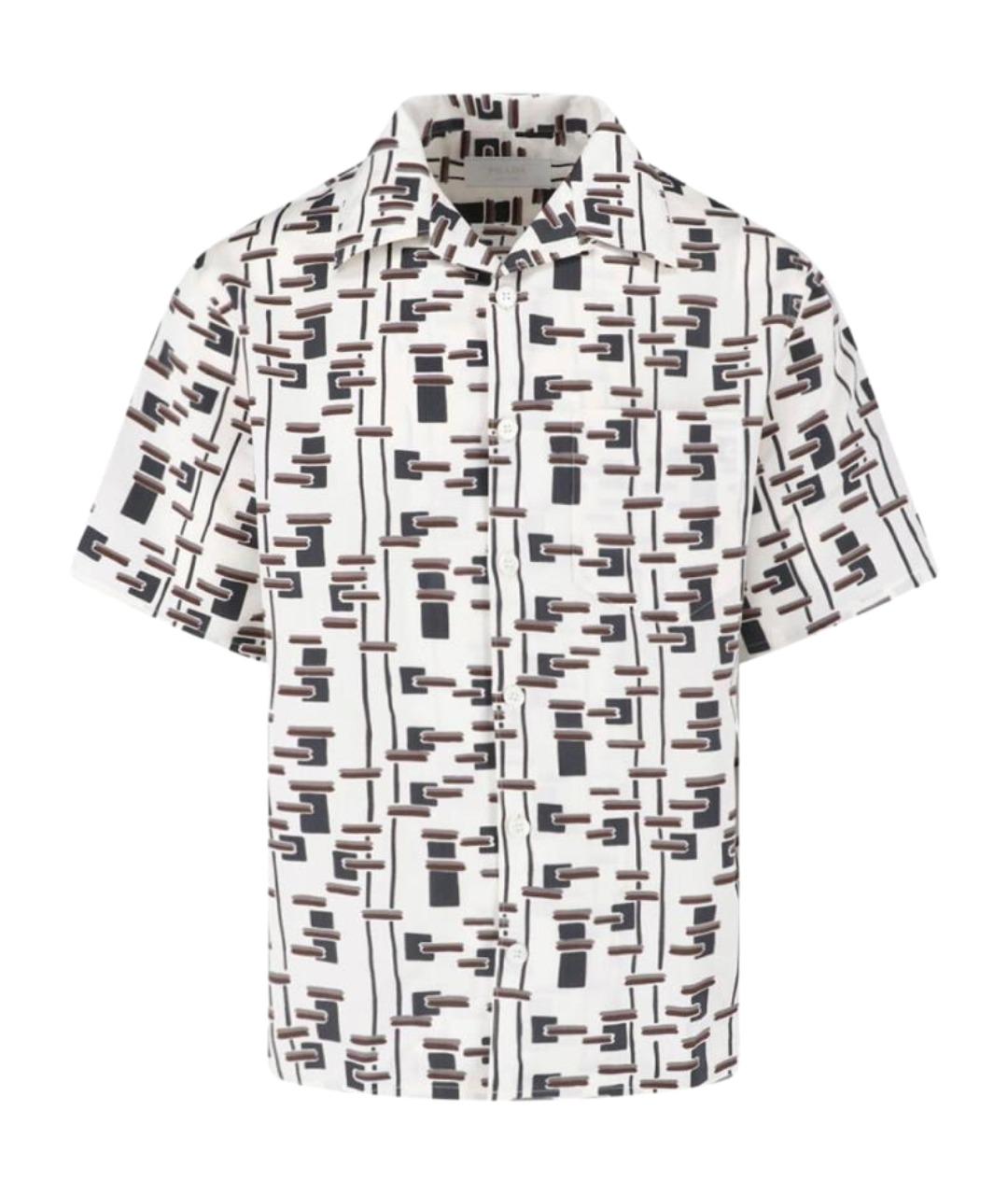 PRADA Мульти хлопковая кэжуал рубашка, фото 1