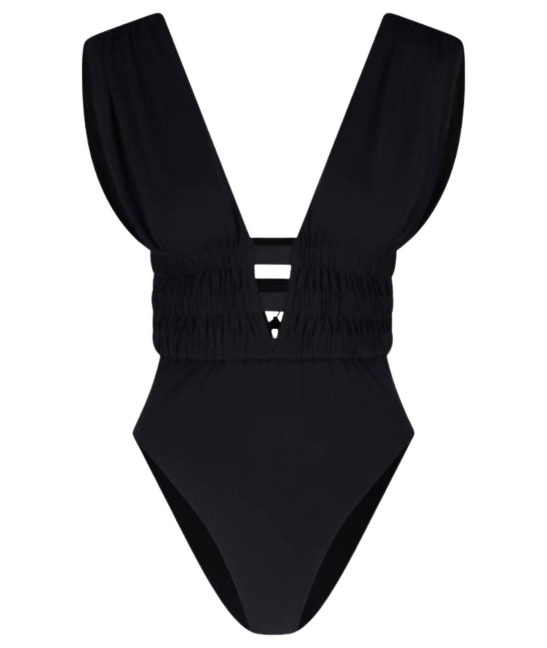 ALAIA Черное вискозное боди, фото 1