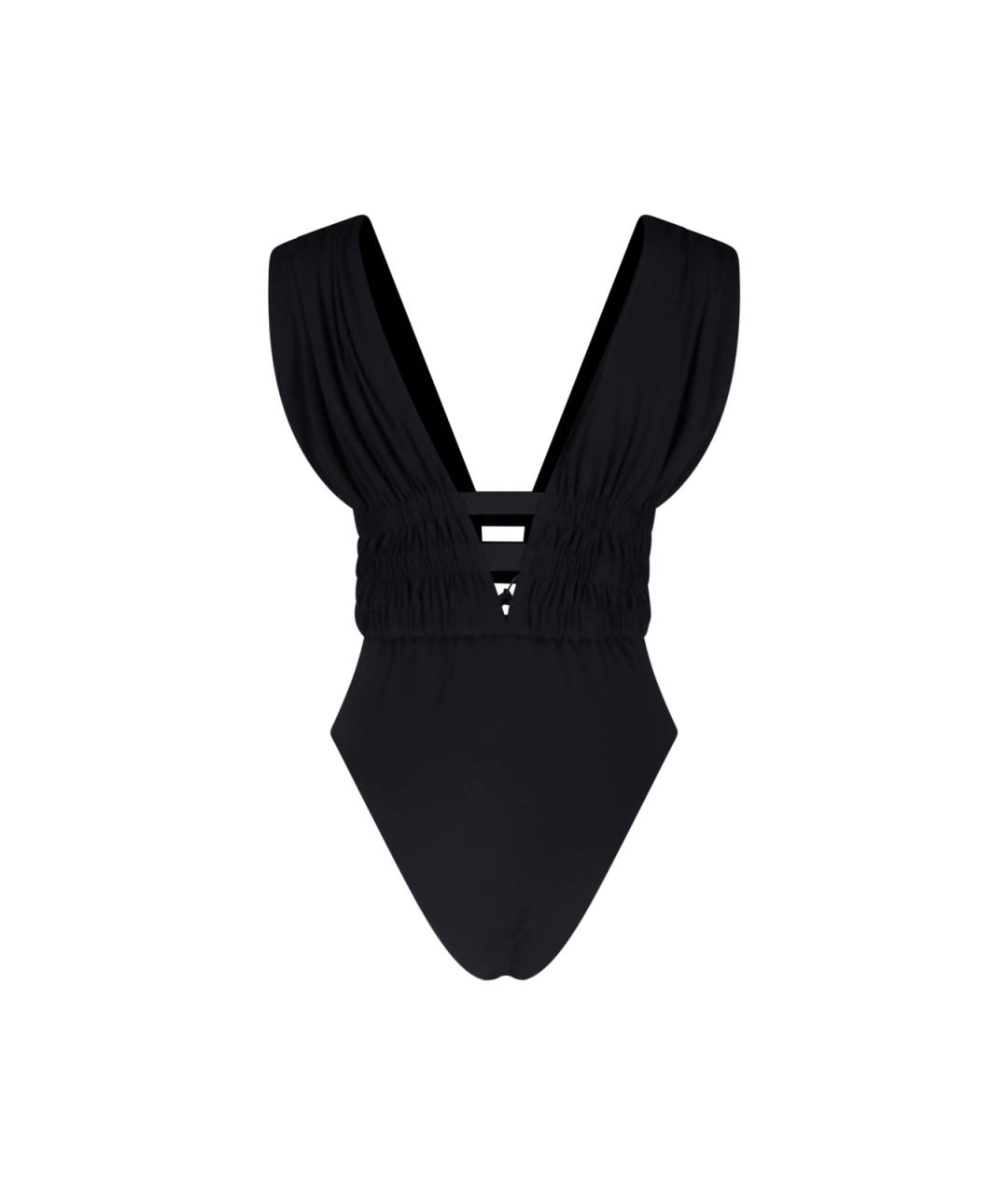 ALAIA Черное вискозное боди, фото 2