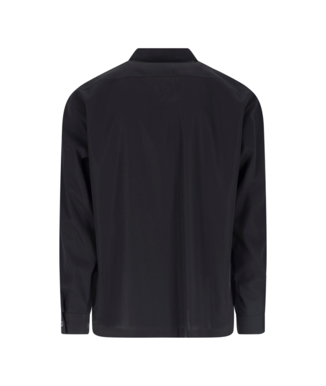 PRADA Черная хлопковая кэжуал рубашка, фото 2