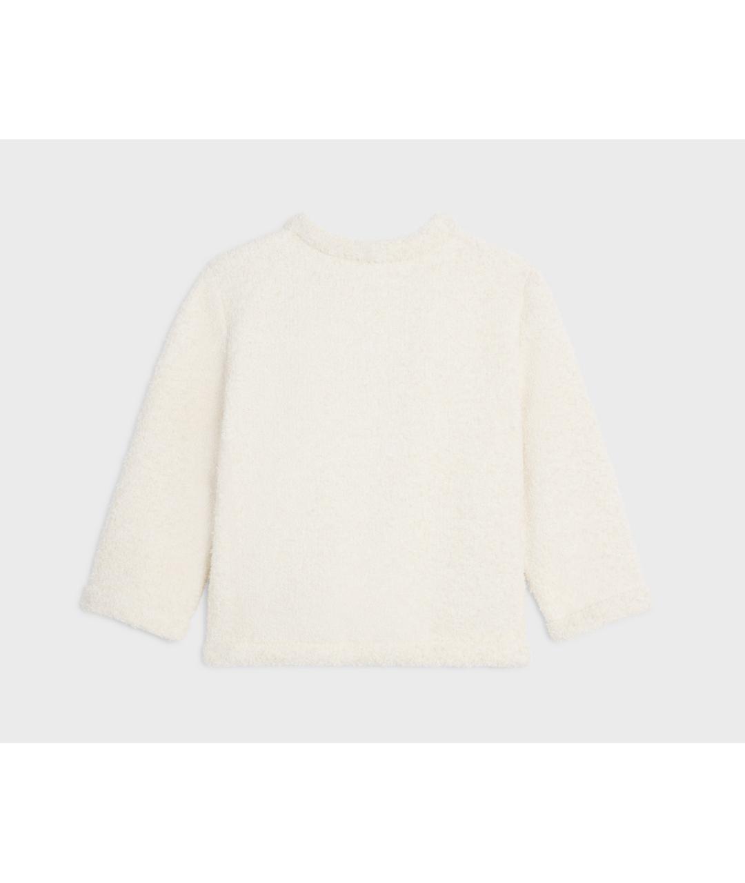 CELINE Белый полиамидовый жакет/пиджак, фото 2